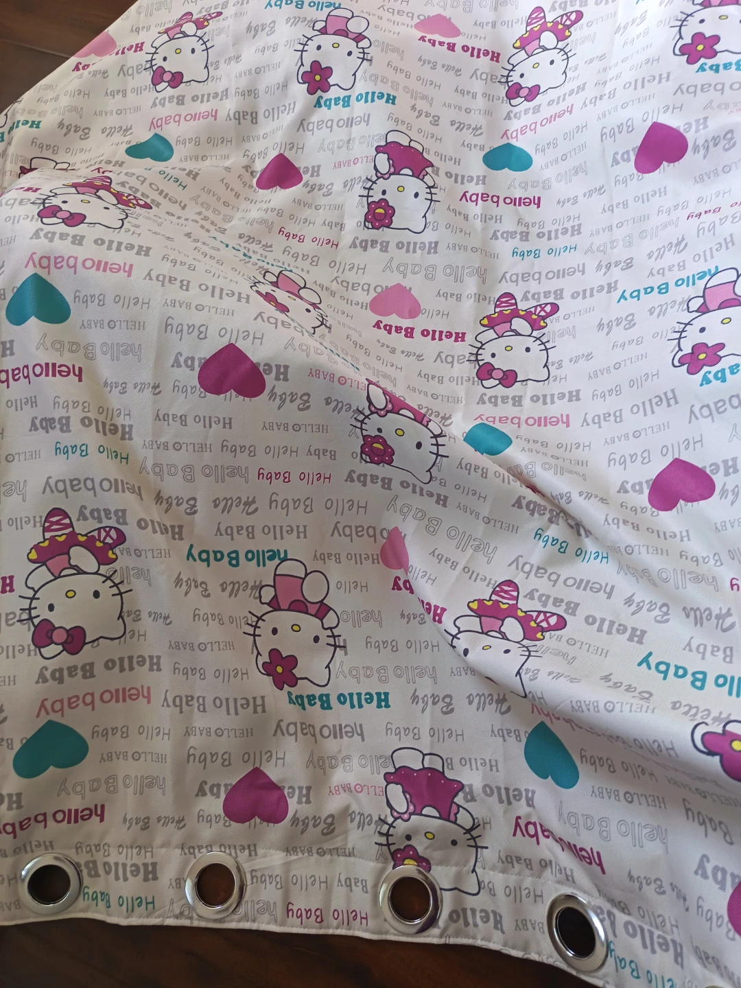 Hello Kitty Hello Baby Grommet Curtain Panel black out - photo 4
