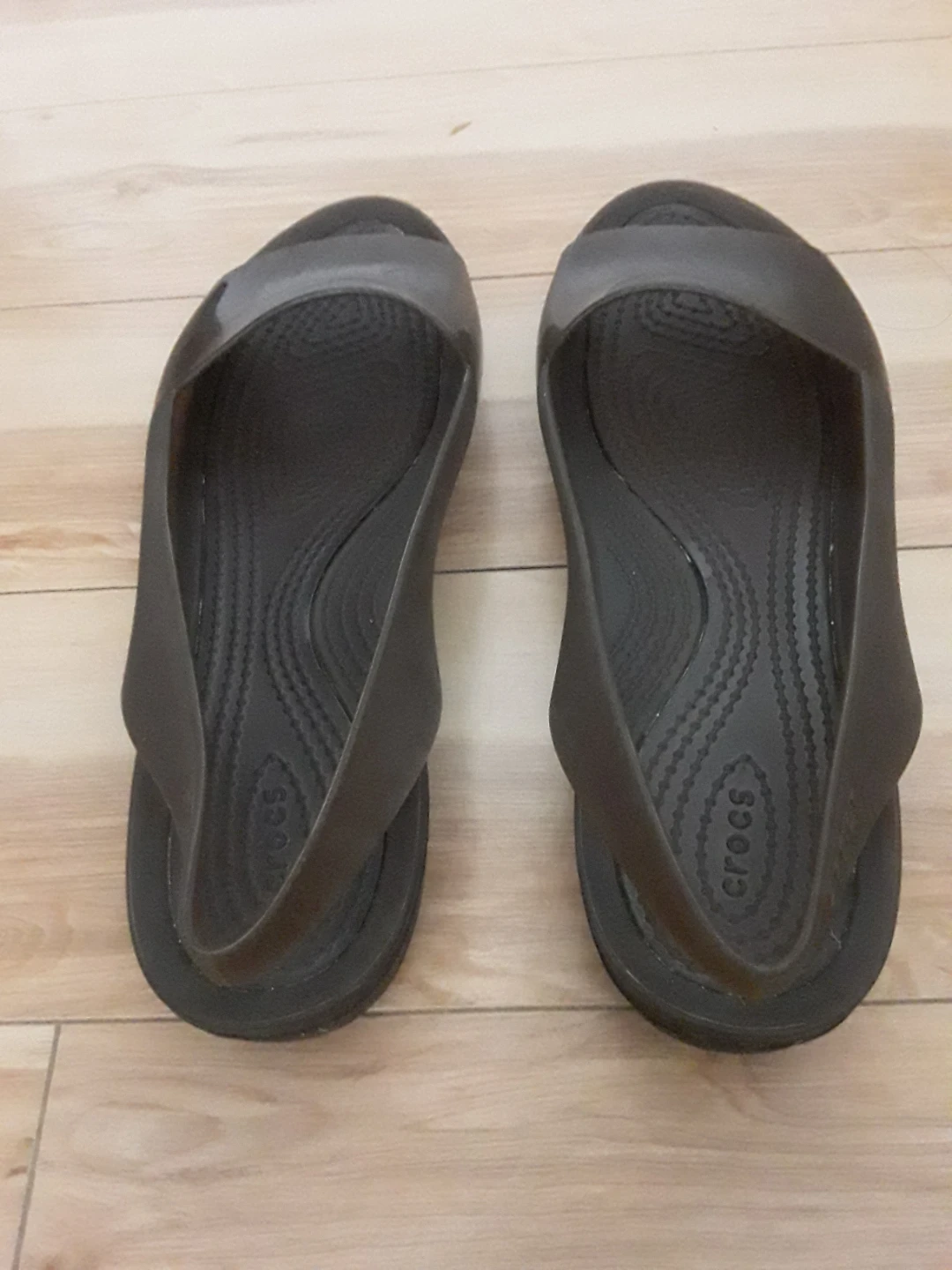 Crocs Slingback Flats - Dark Brown - photo 3