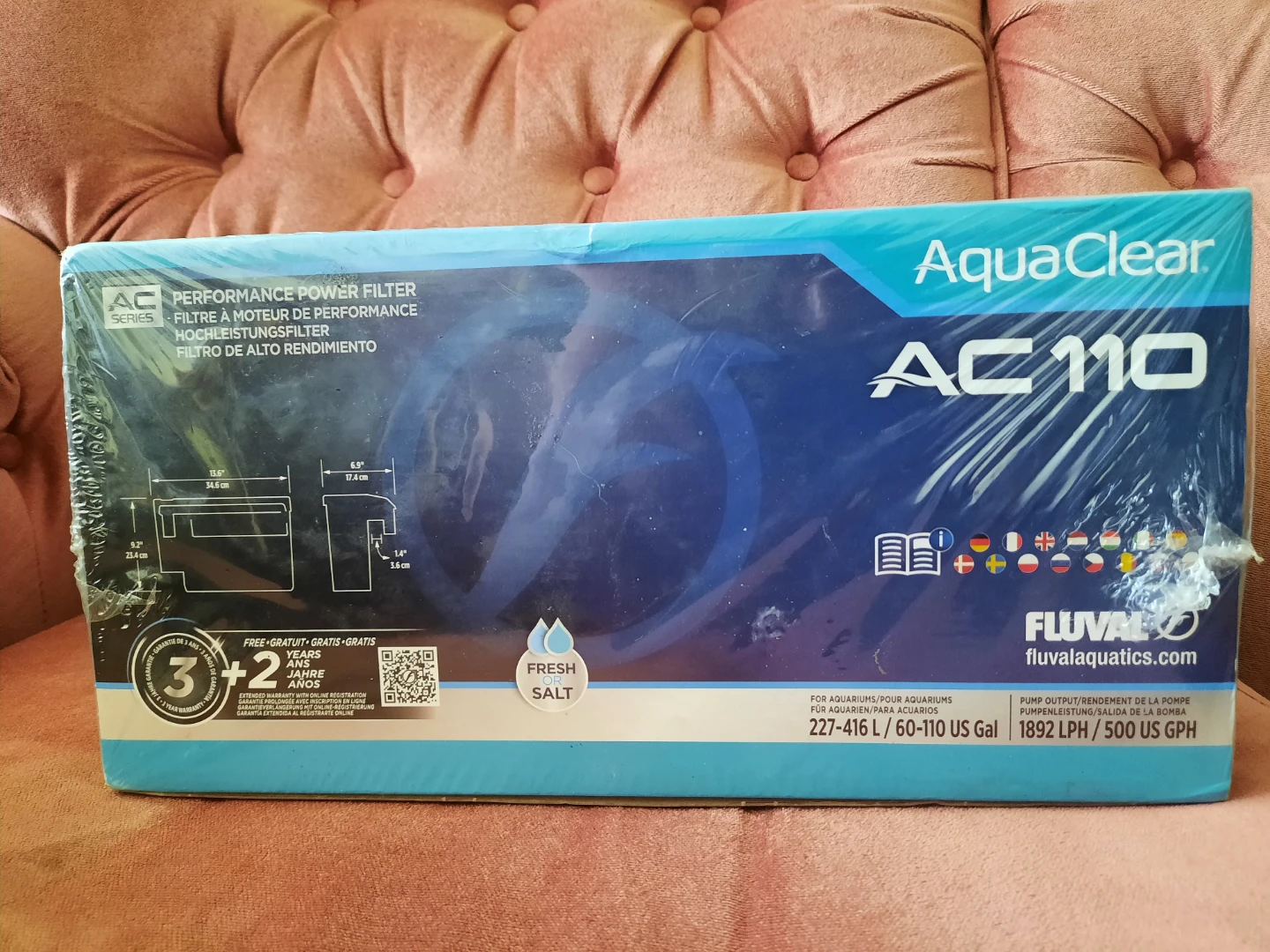 Fluval AquaClear AC 110 Power Filter