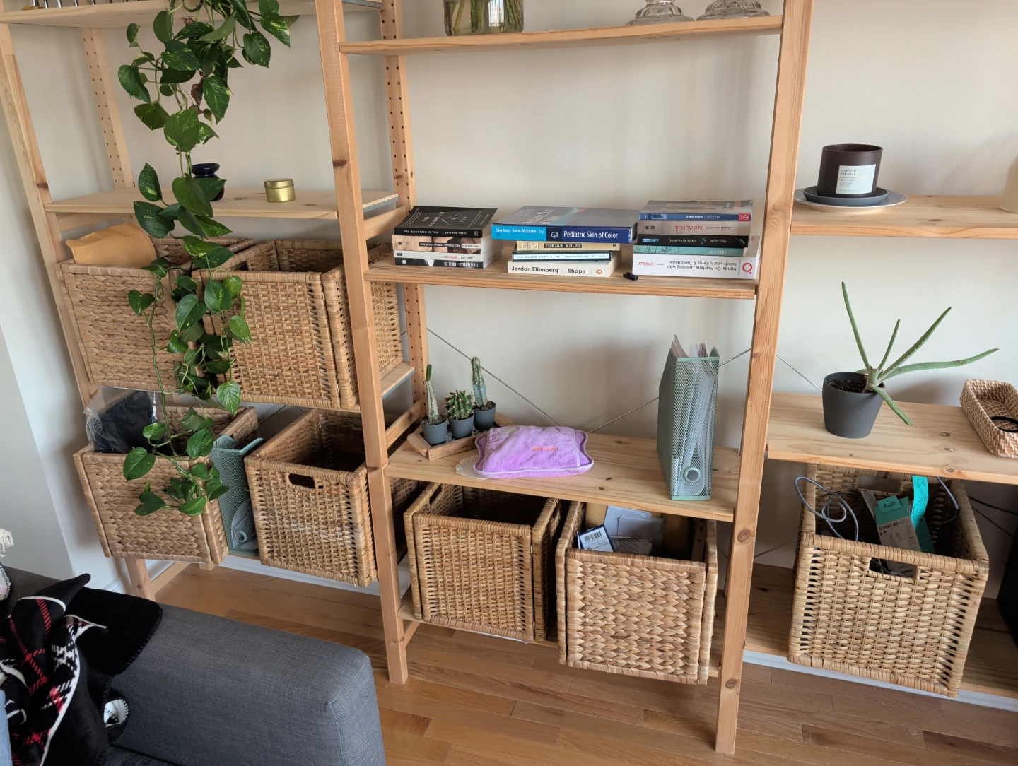 IKEA Wicker Baskets x7