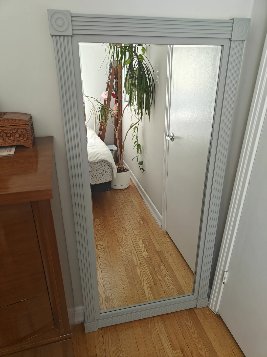 Full length mirror - gray