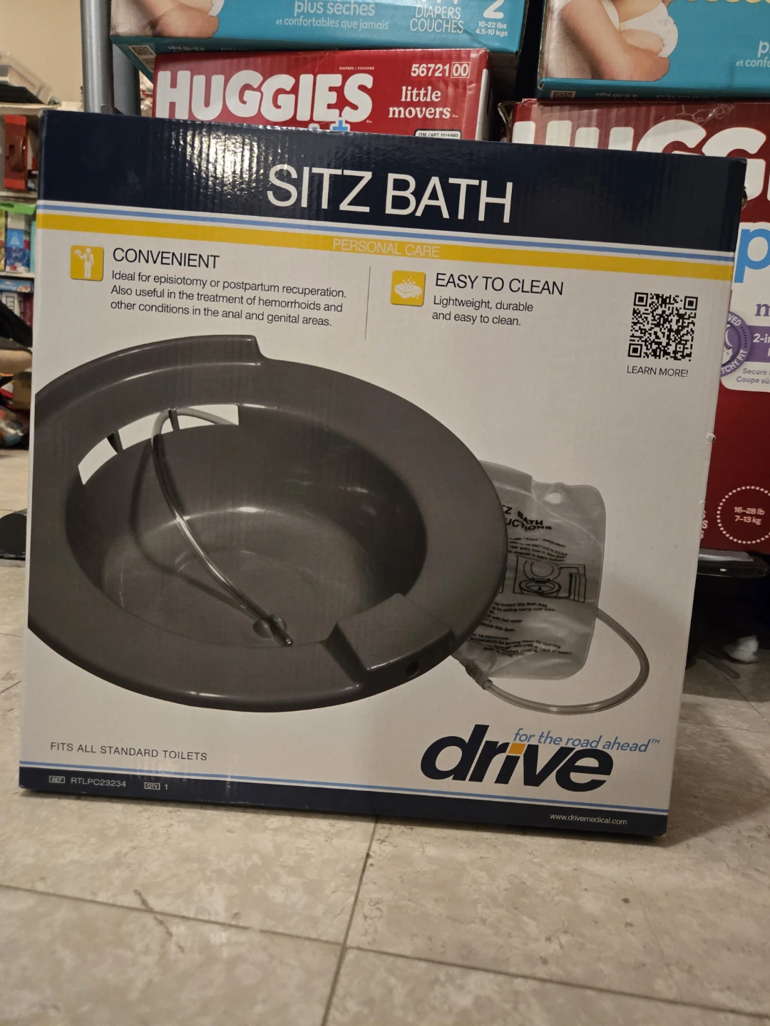 Drive Medical Sitz Bath Personal Care System