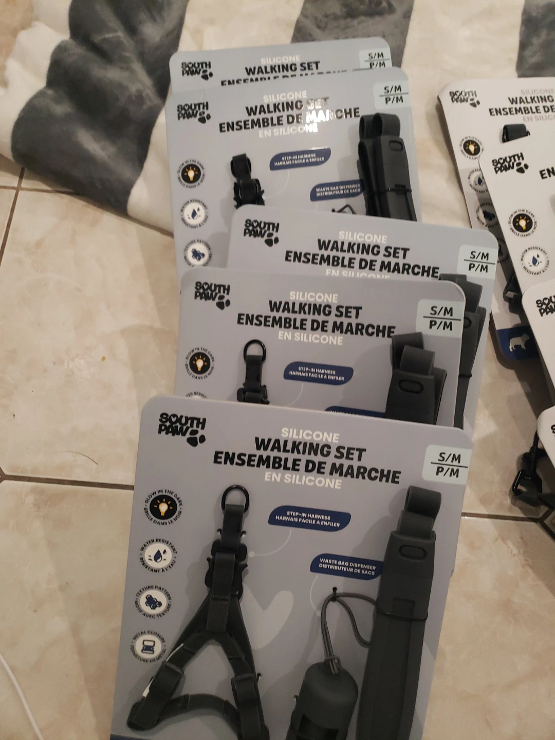 South Paw Silicone Walking Set S/M P/M