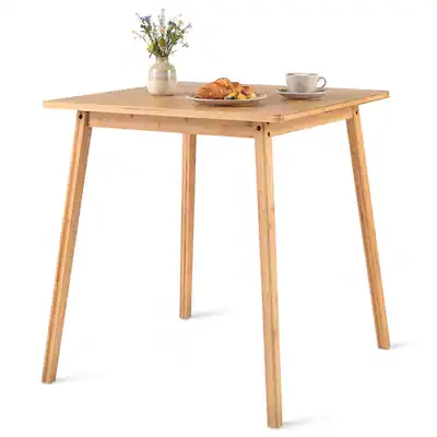 Square Wooden Side Table