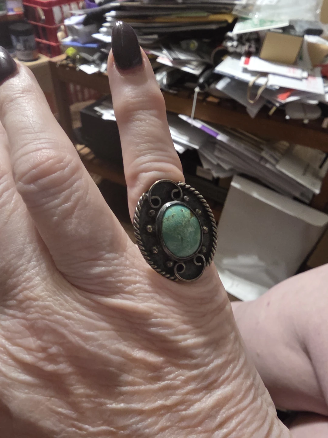 Turquoise Sterling Silver Ring