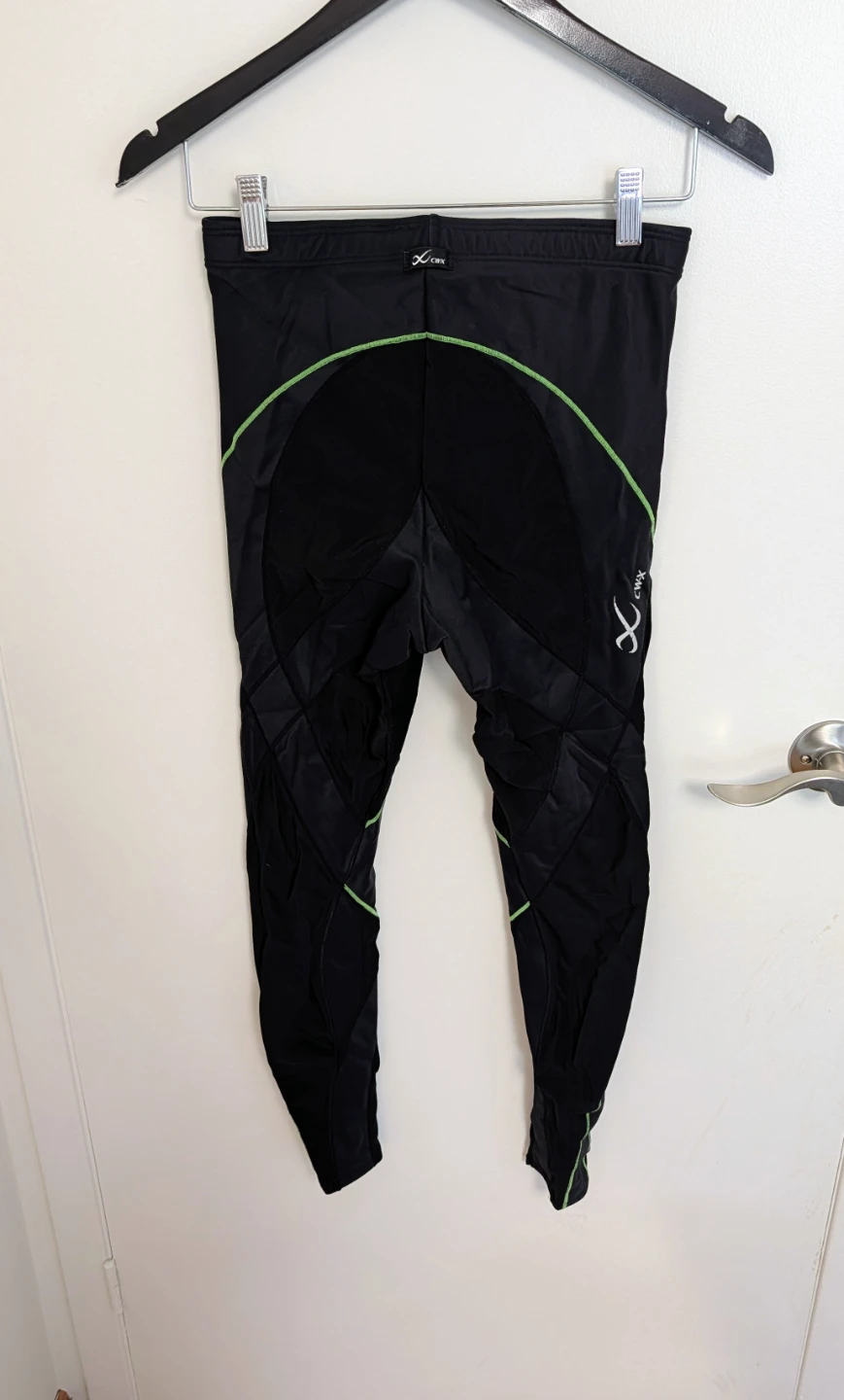 Women's CW-X Black Running Tights Size 1 - photo 3