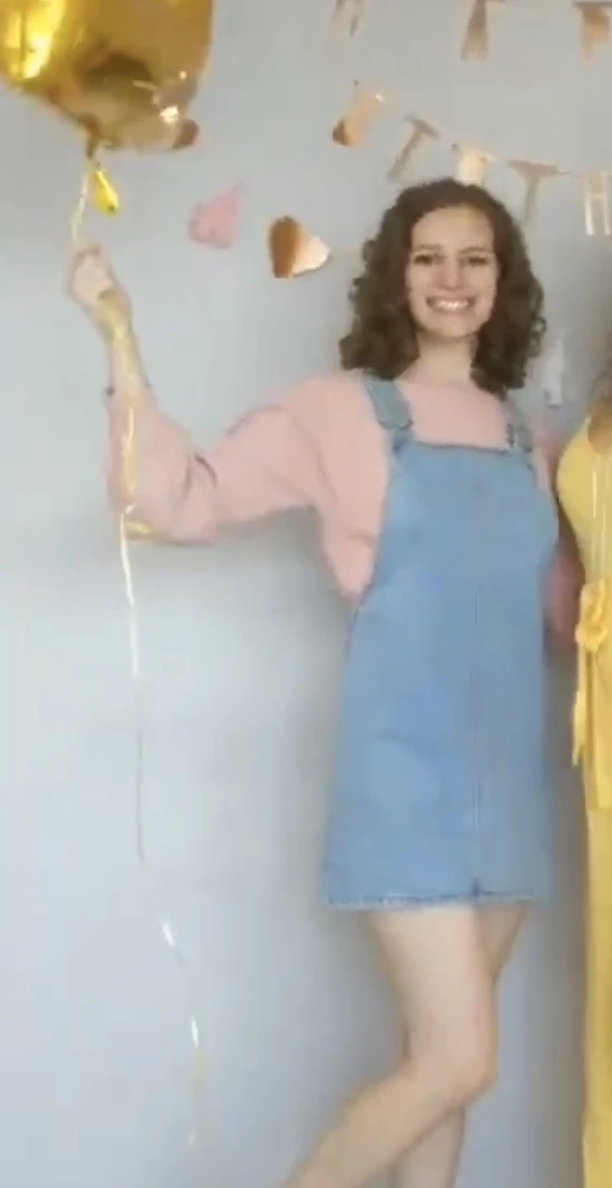 Denim Pinafore Dress - photo 2