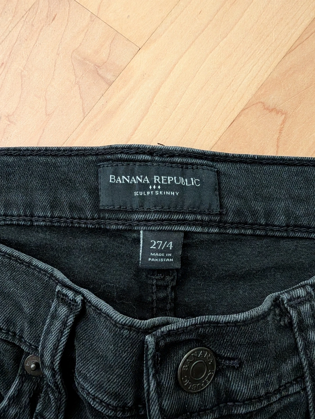 Banana Republic black denim - sculpt skinny fit