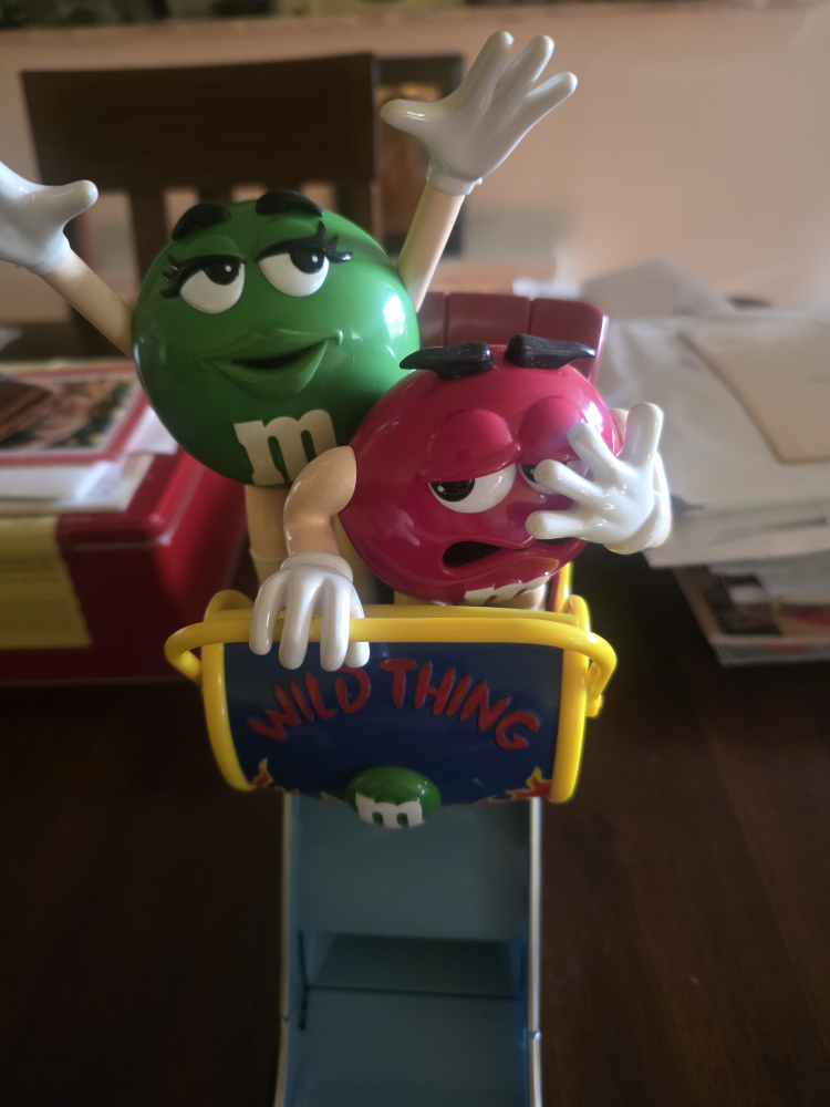 M&M's Wild Thing Roller Coaster Candy Dispenser - photo 3