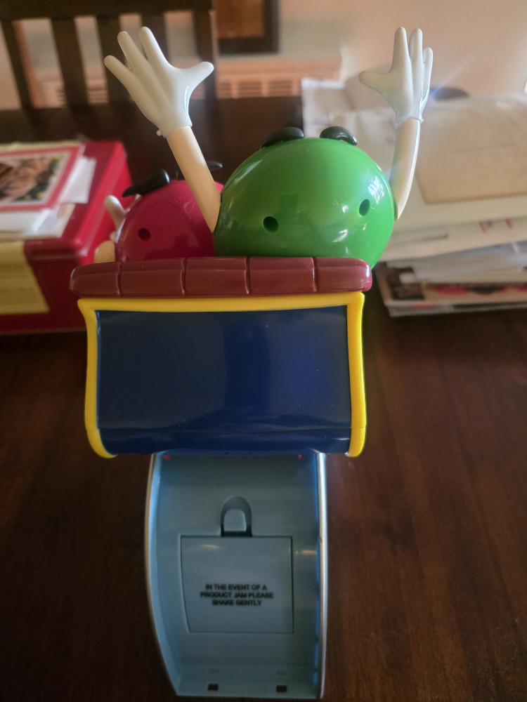 M&M's Wild Thing Roller Coaster Candy Dispenser - photo 4