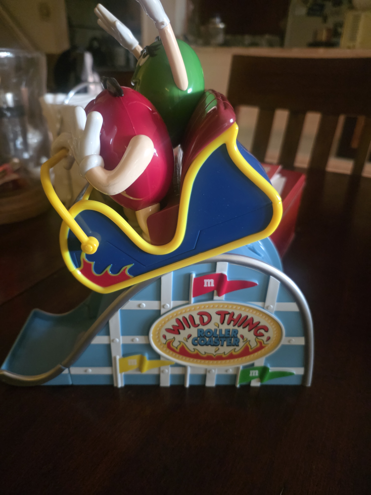 M&M's Wild Thing Roller Coaster Candy Dispenser - photo 5