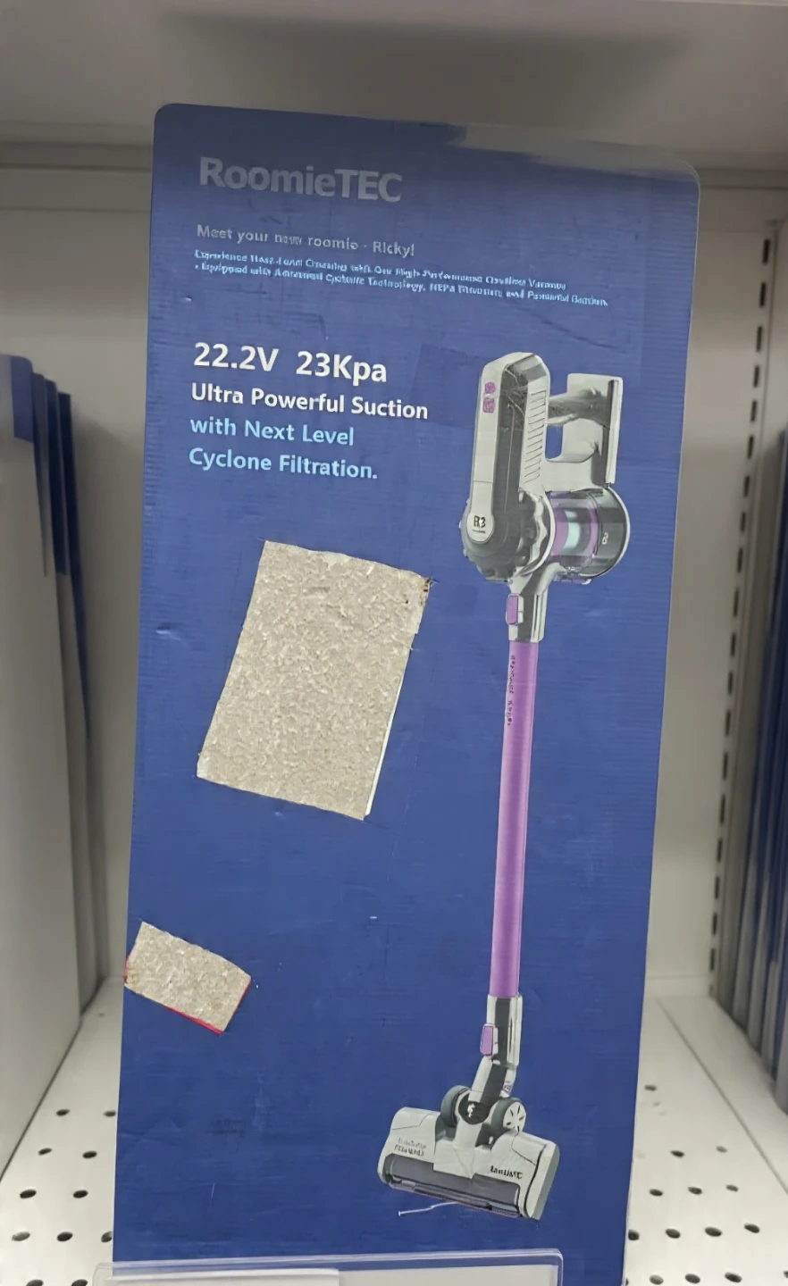 RoomieTEC R3 Cordless Stick Vacuum Cleaner
