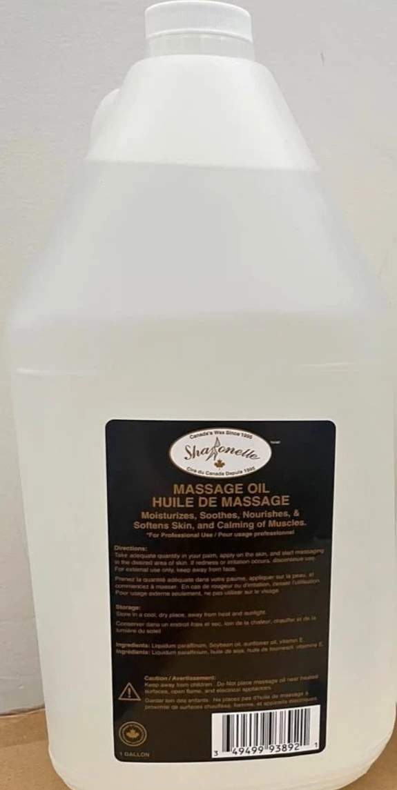 Massage oil