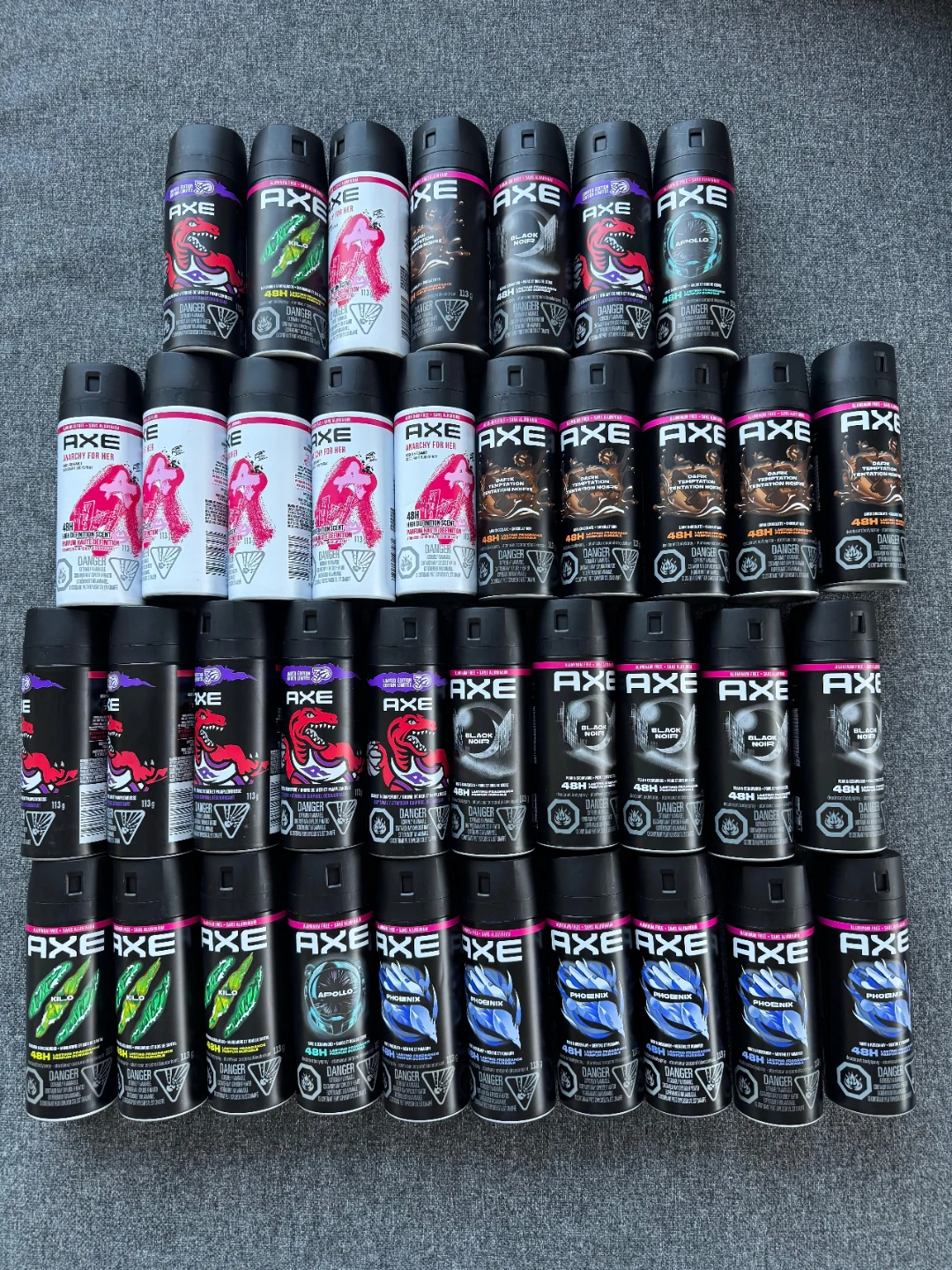 Axe deospray(6 for $25)