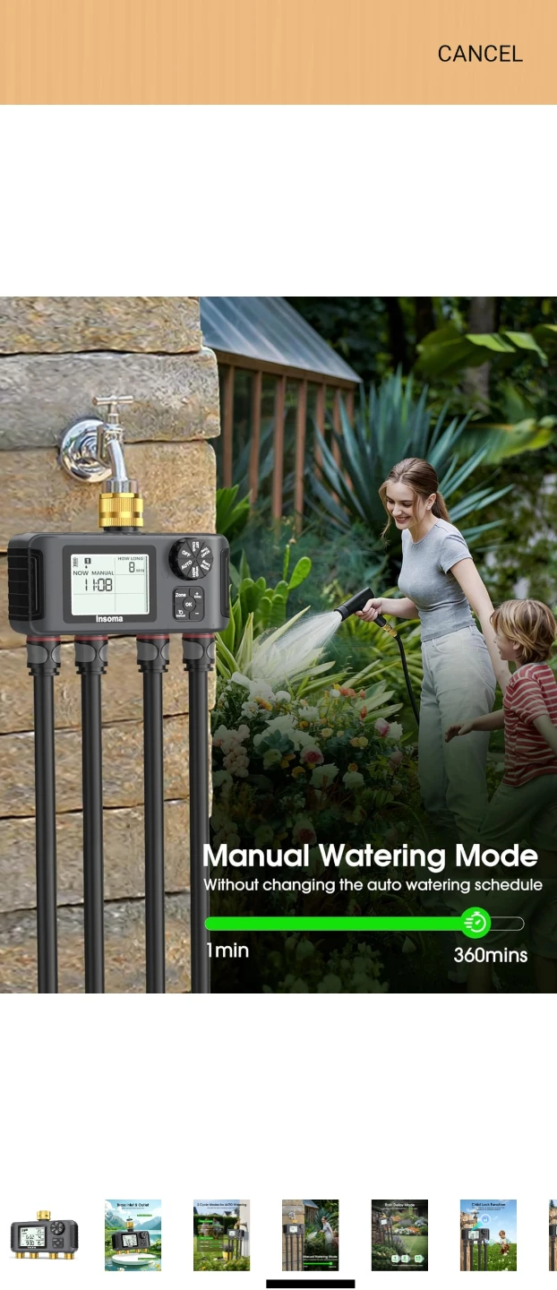 Insoma 4-Zone Automatic Water Timer - photo 4