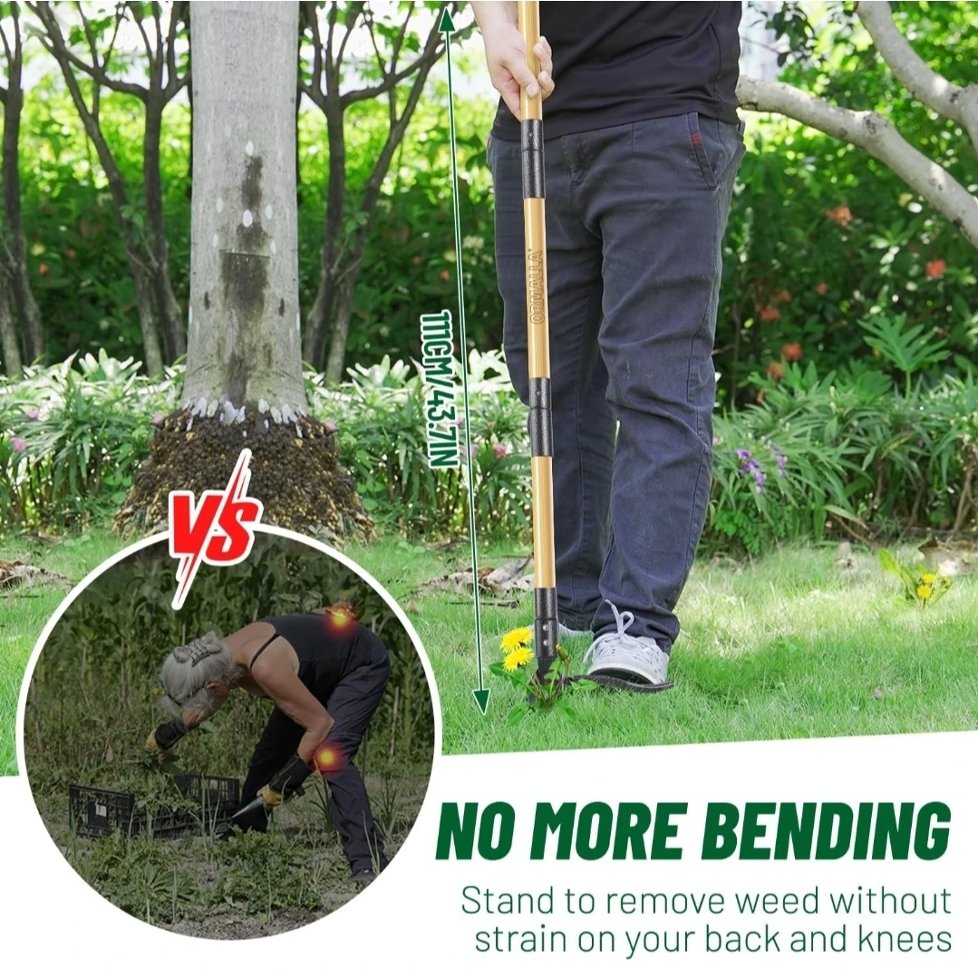 Weed Puller Dandelion Removal Tool 43.7in - photo 4