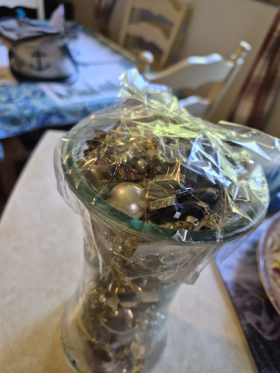 Jewelry  for sale big vase full