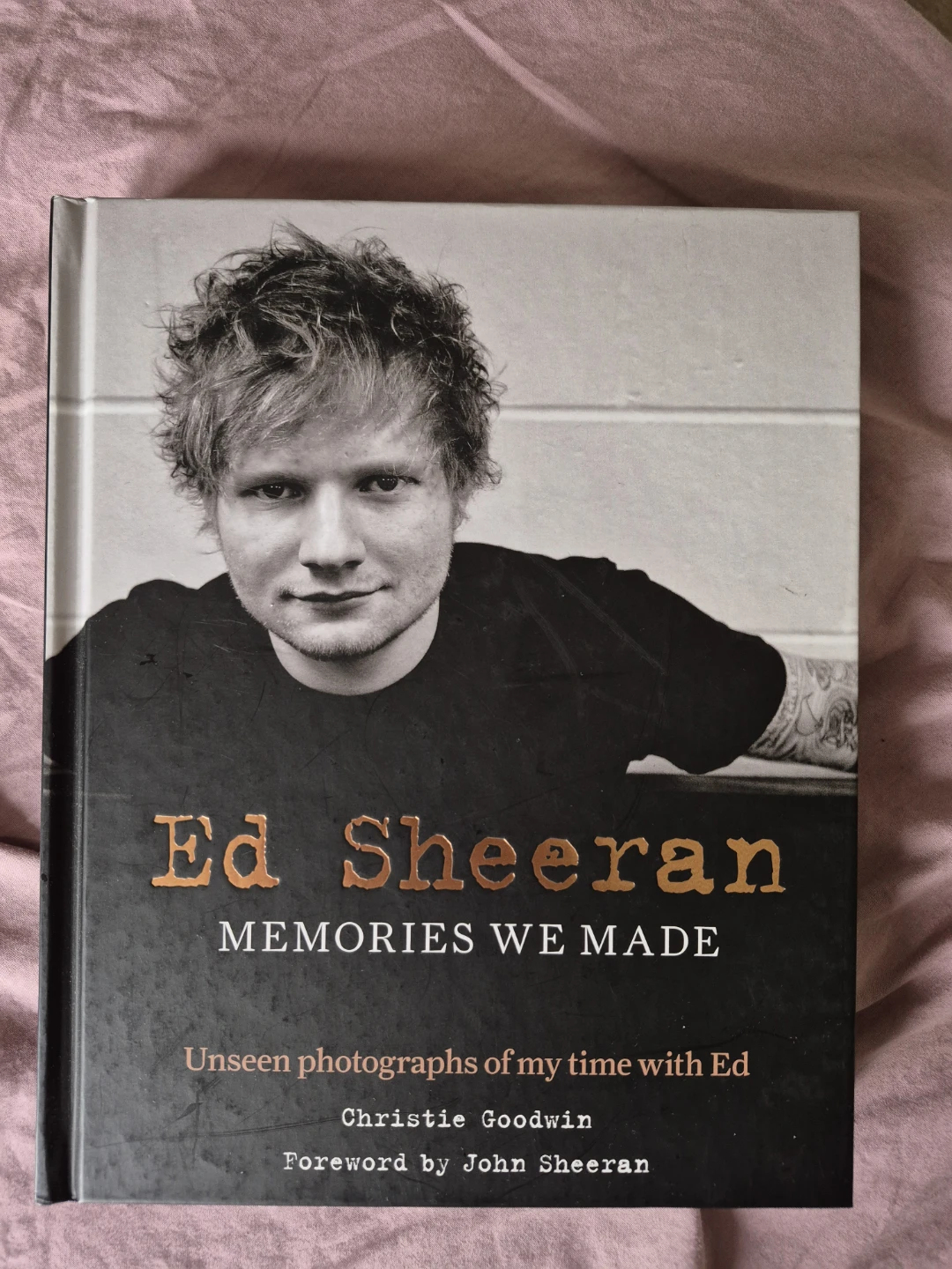 ⚽ Ed Sheeran Memories We Made Book by Christie Goodwin