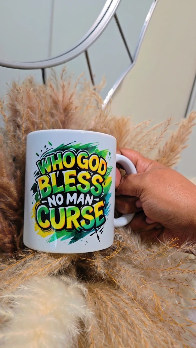 Jamaican Mom & Bless No Man Curse Mug Set - photo 2