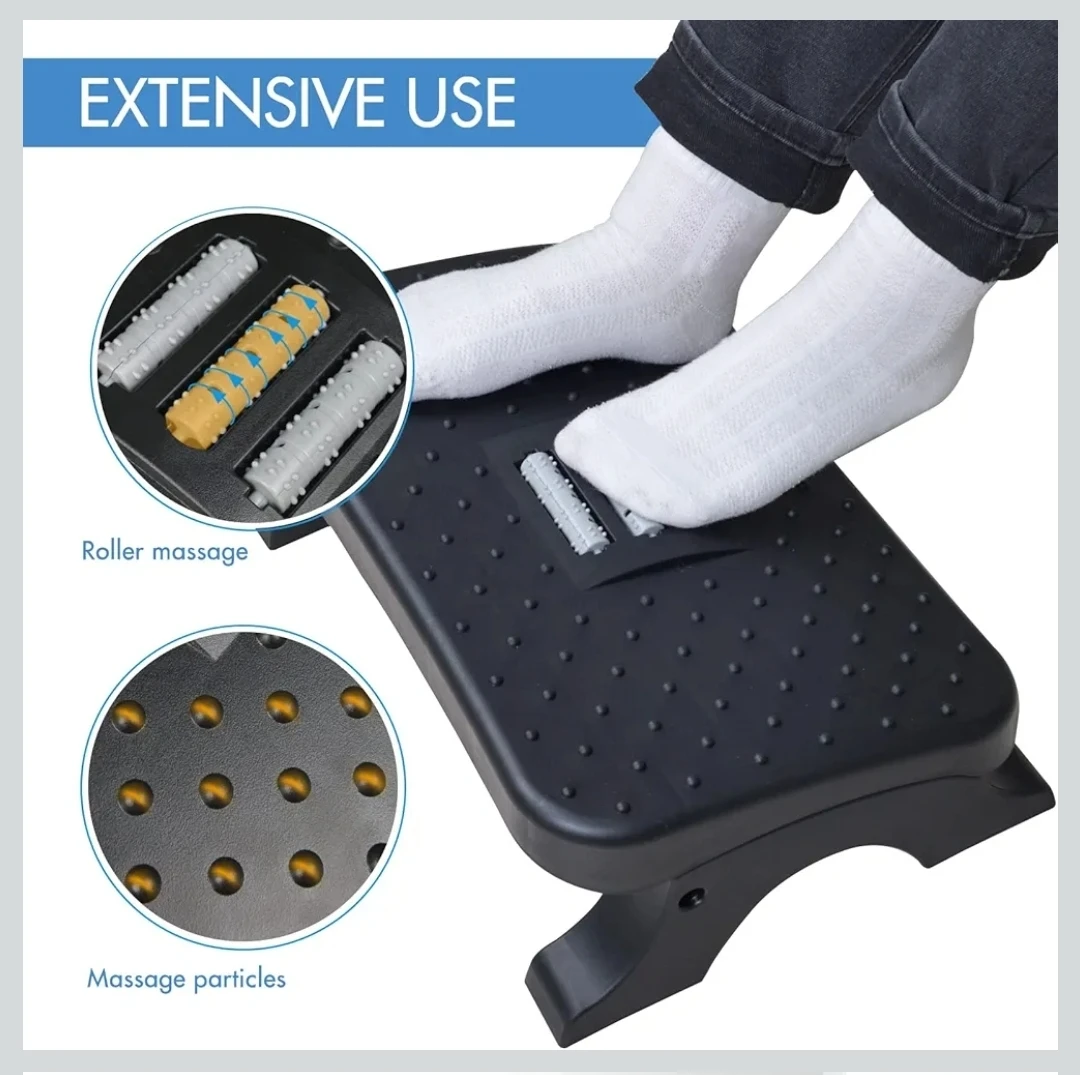 NEW Foot Rest with Message Rolls for Students Adults Home Office - photo 4