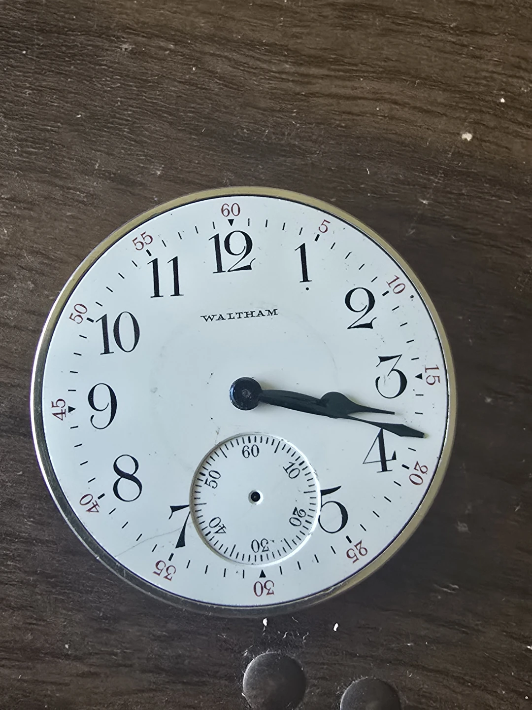 Waltham Pocket Watch Movement