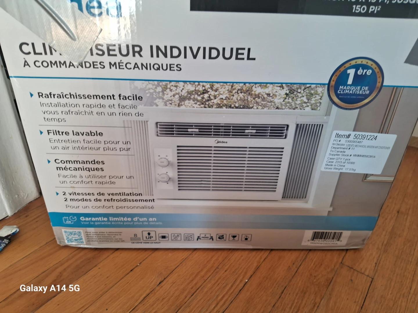 Midea 5,000 BTU Window Air Conditioner