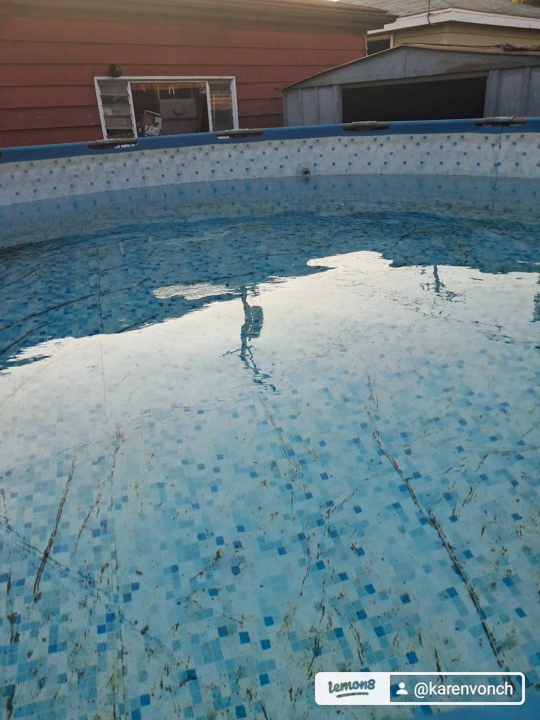 Above Ground Swimming Pool with pump and  Ladder - photo 2