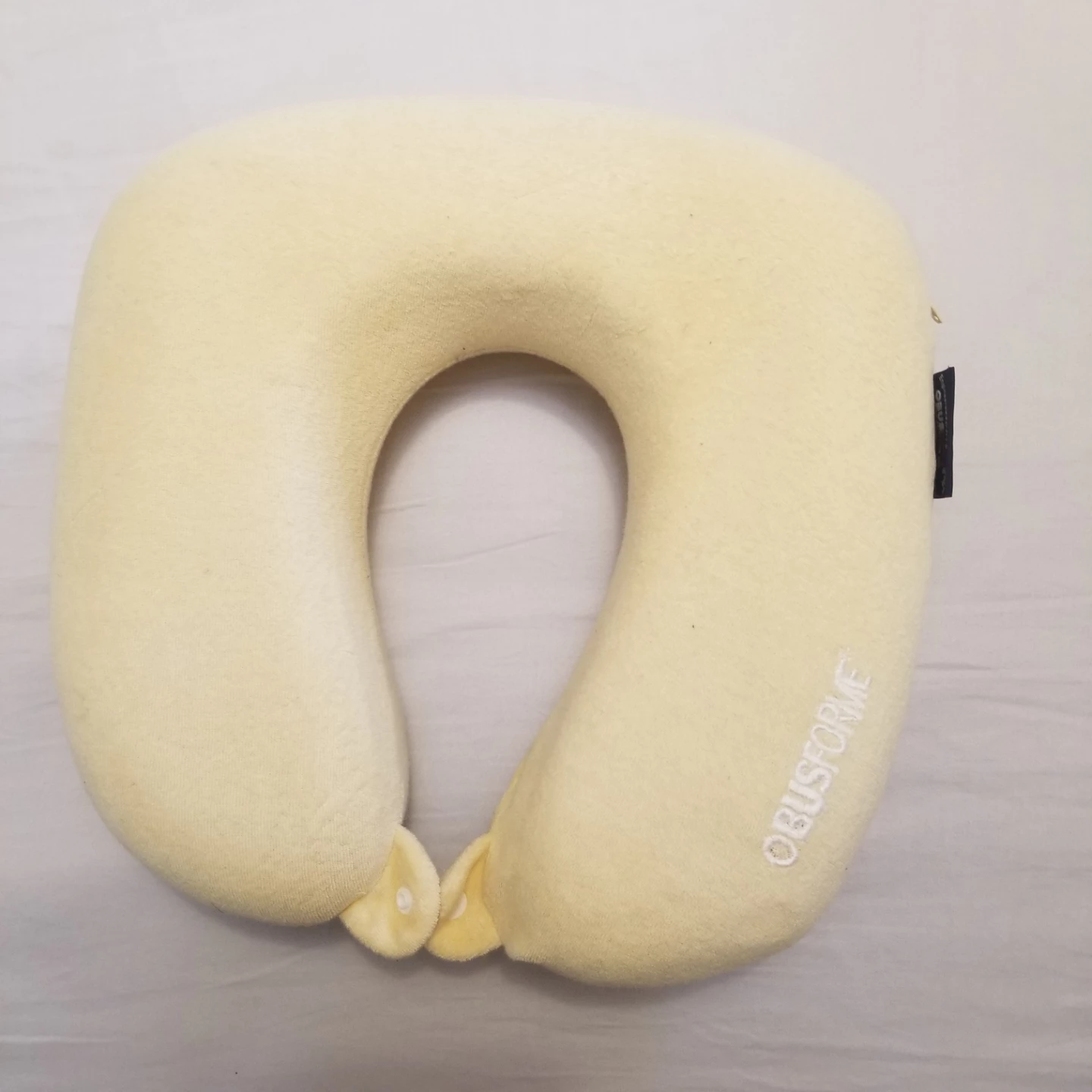 OBUSFORME Travel Pillow - Yellow