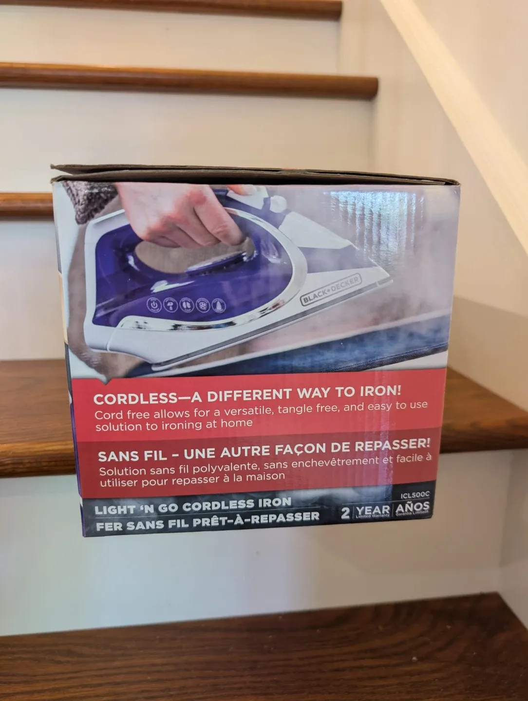 BLACK+DECKER Cordless Iron