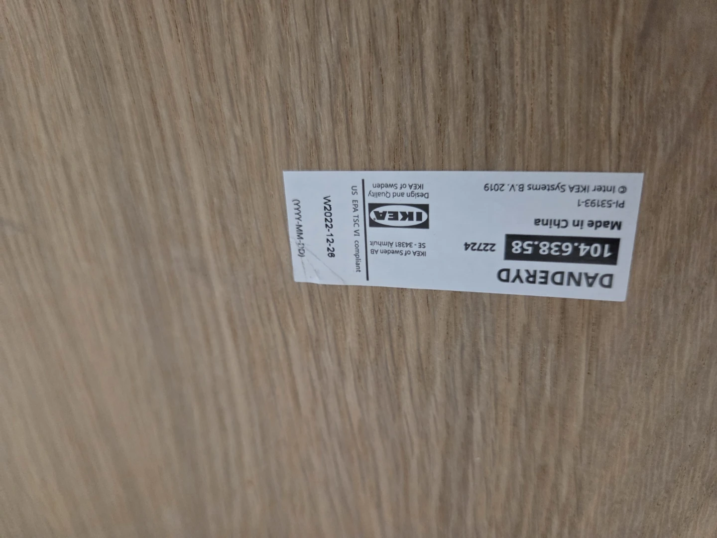 IKEA DANDERYD Dining Table,  Bench and 2 chairs - photo 3