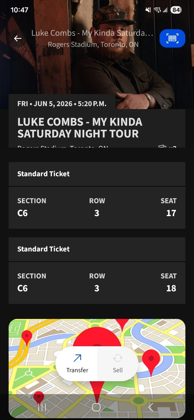 Luke Combs My Kinda Saturday Night Tour Tickets