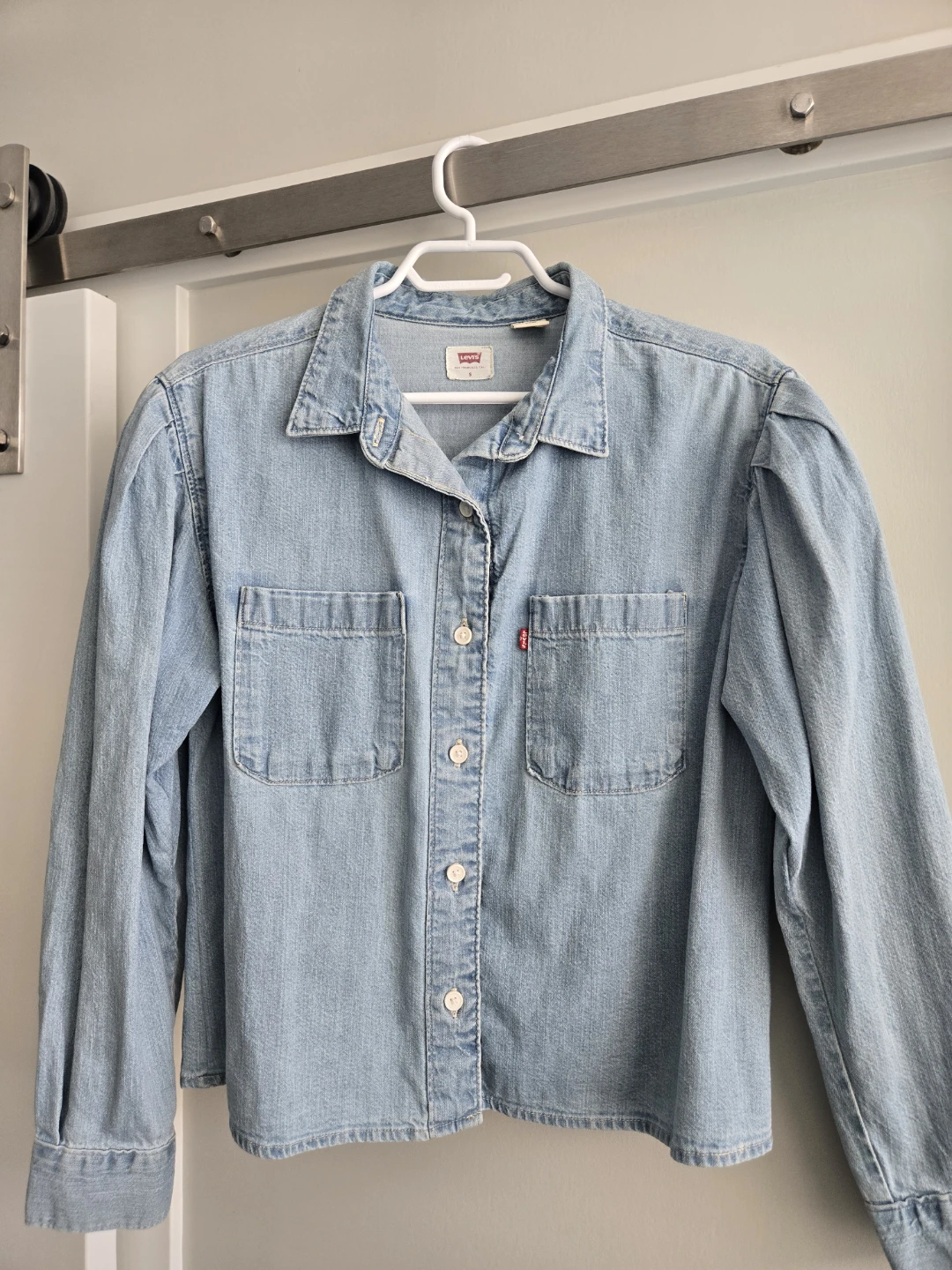Levi's Denim Button-Up Shirt - photo 2