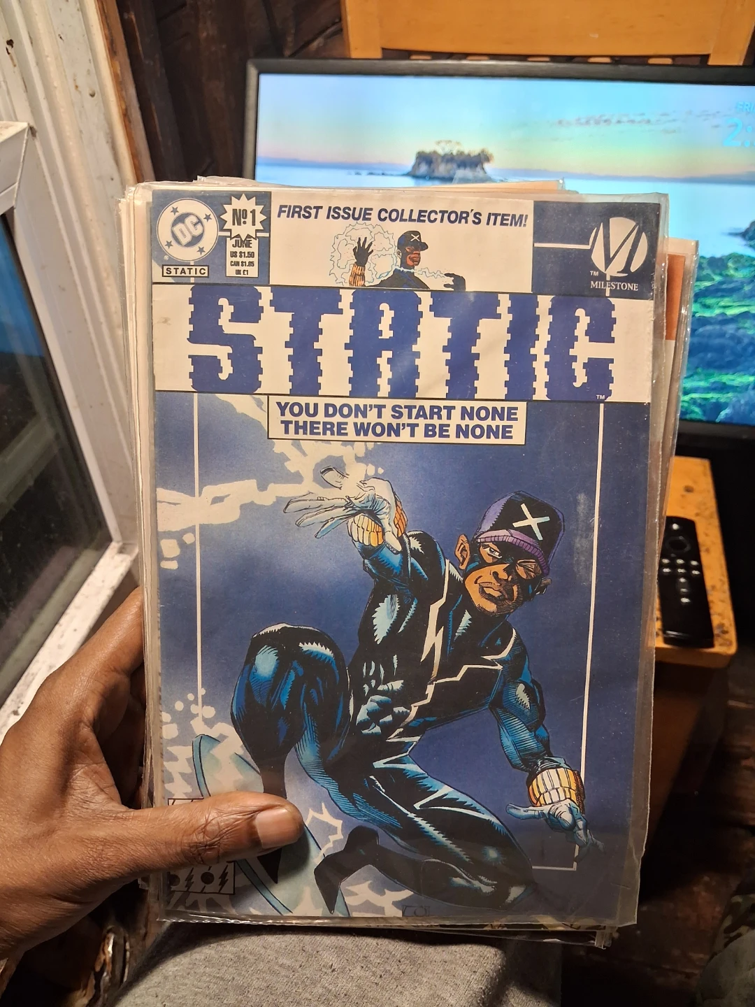 Static #1 Milestone Comics Comic Book