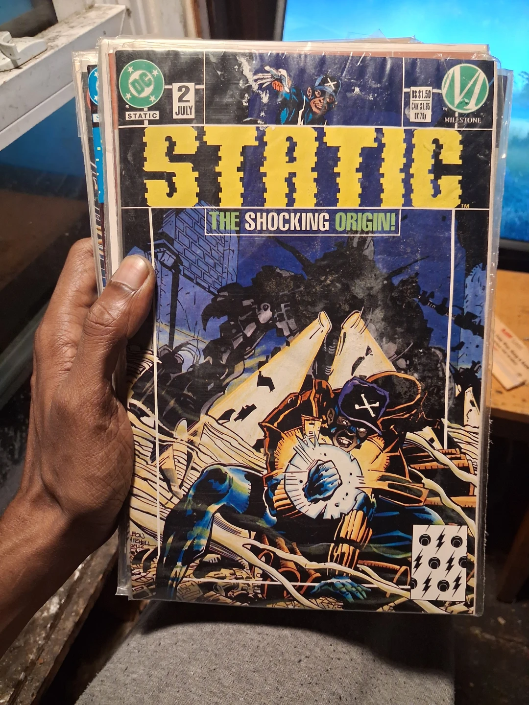 Static #1 Milestone Comics Comic Book - photo 3