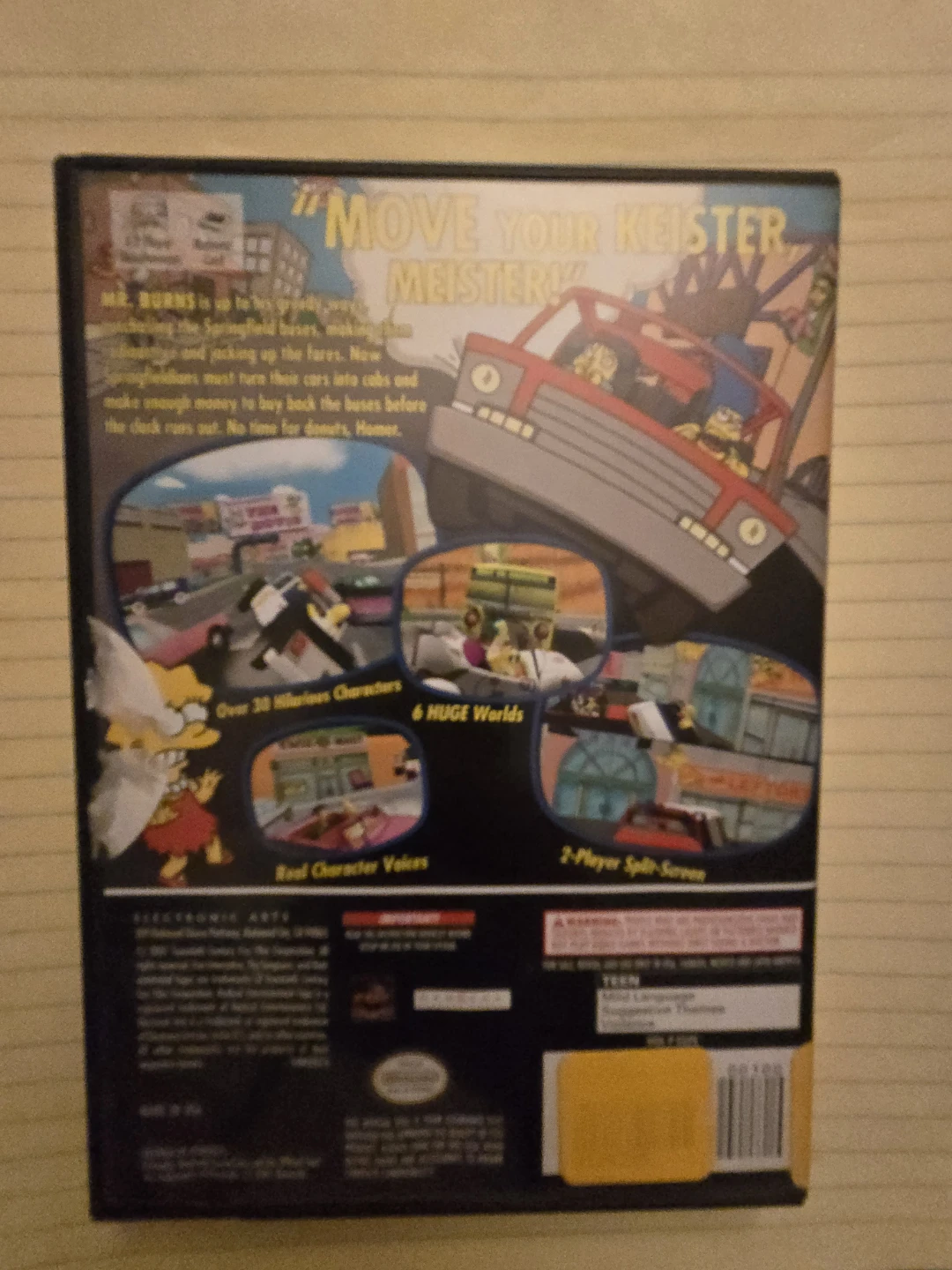 The Simpsons Road Rage Nintendo GameCube Game - photo 2