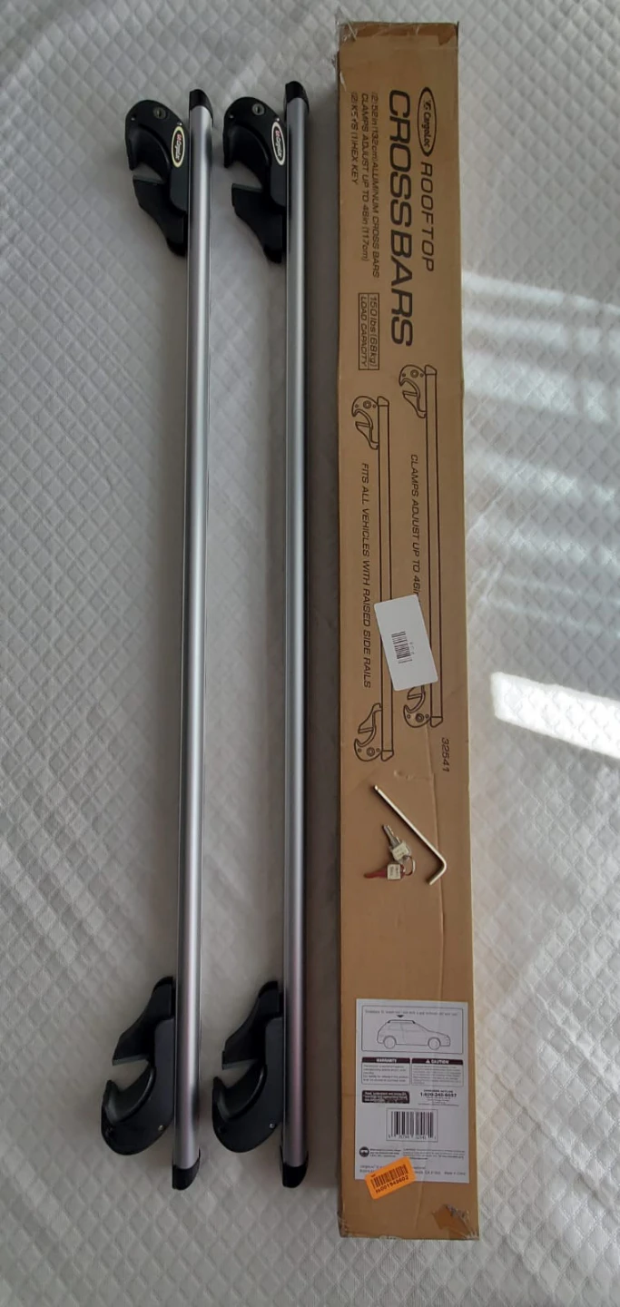 CargoLoc Rooftop Crossbars - 52 inch Aluminum - photo 3