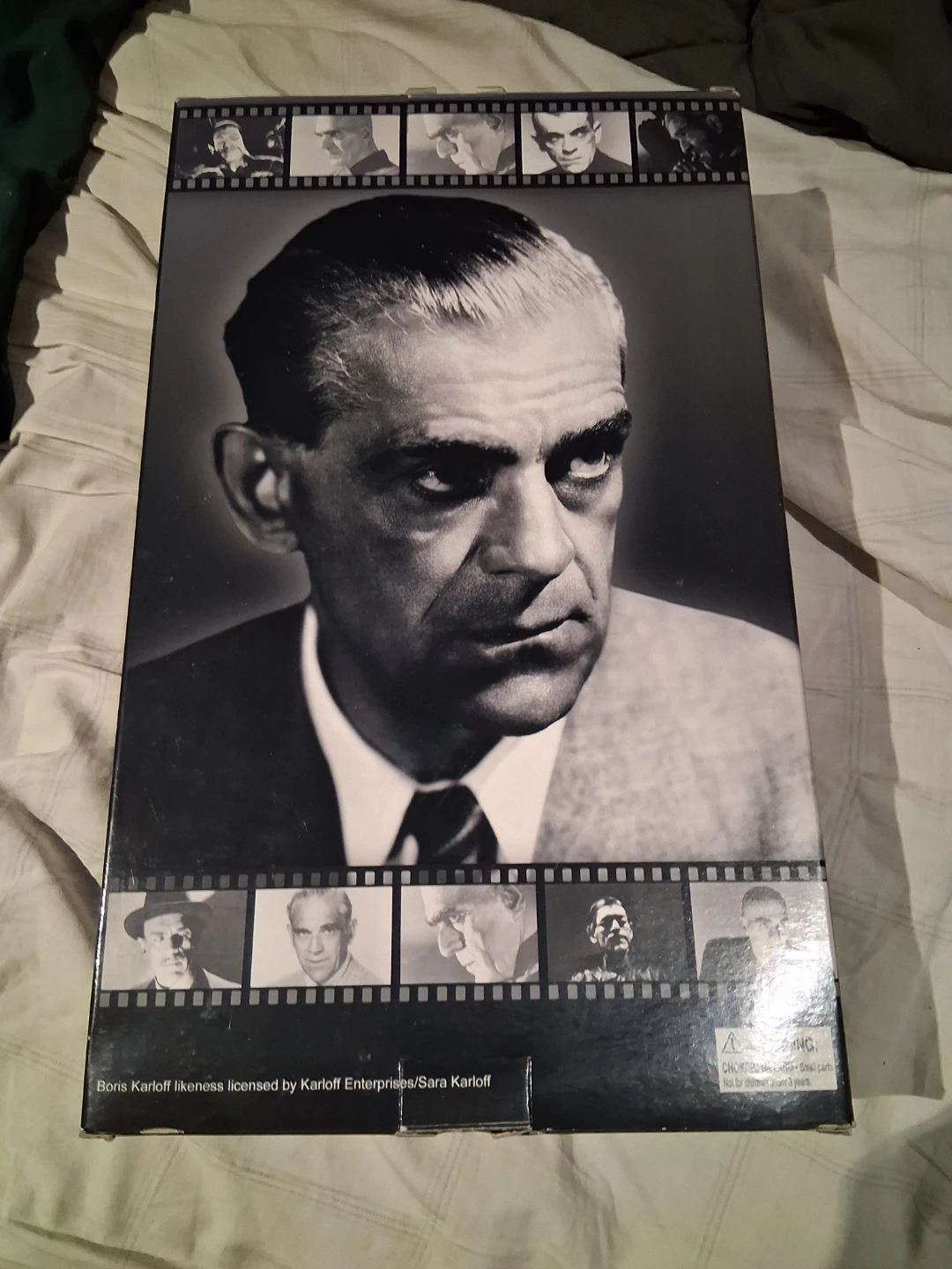 The Icons of Horror Boris Karloff 12 Inch Deluxe Action Figure - photo 4