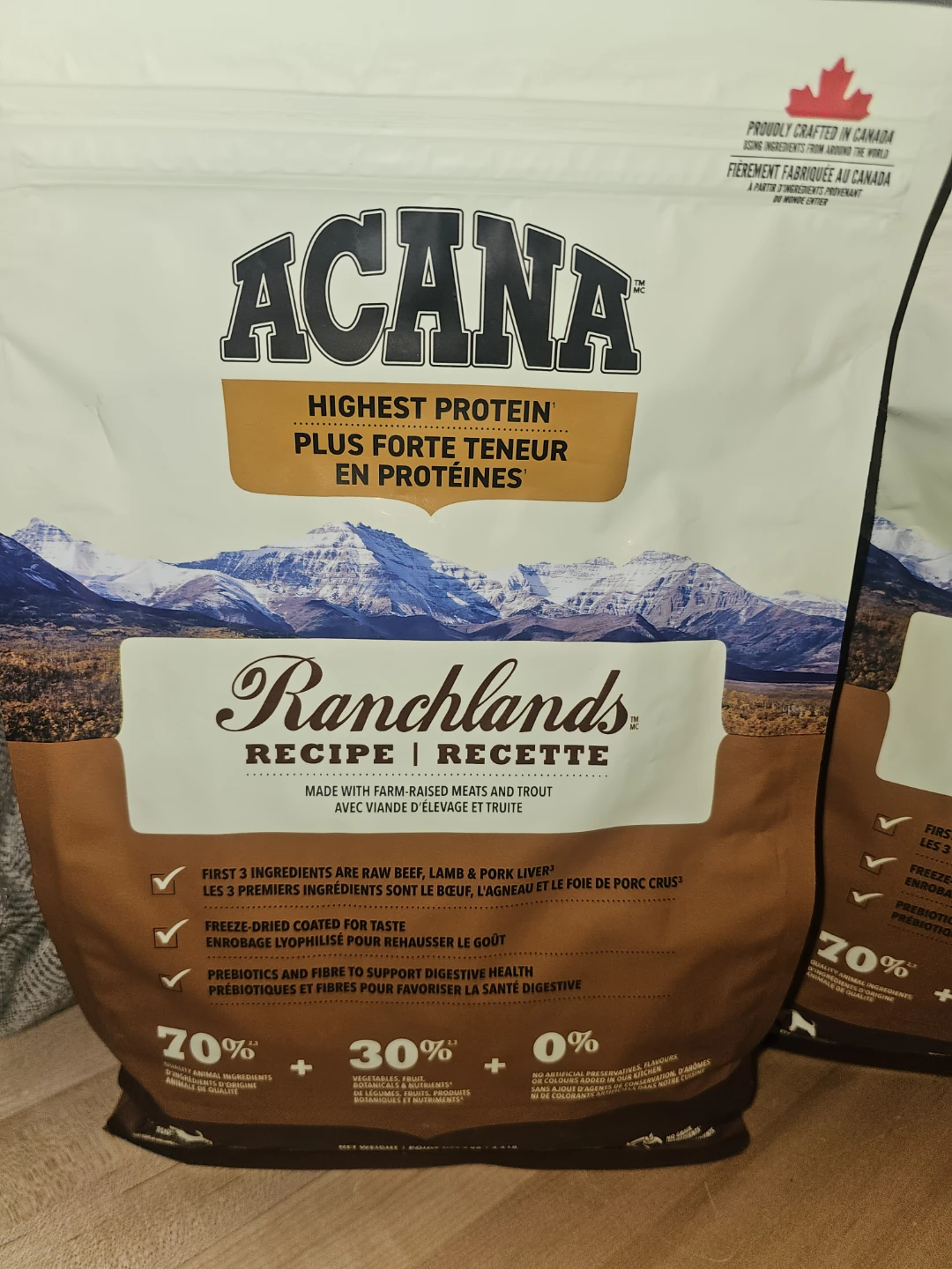 Acana dry dog food  2kg bags - photo 2
