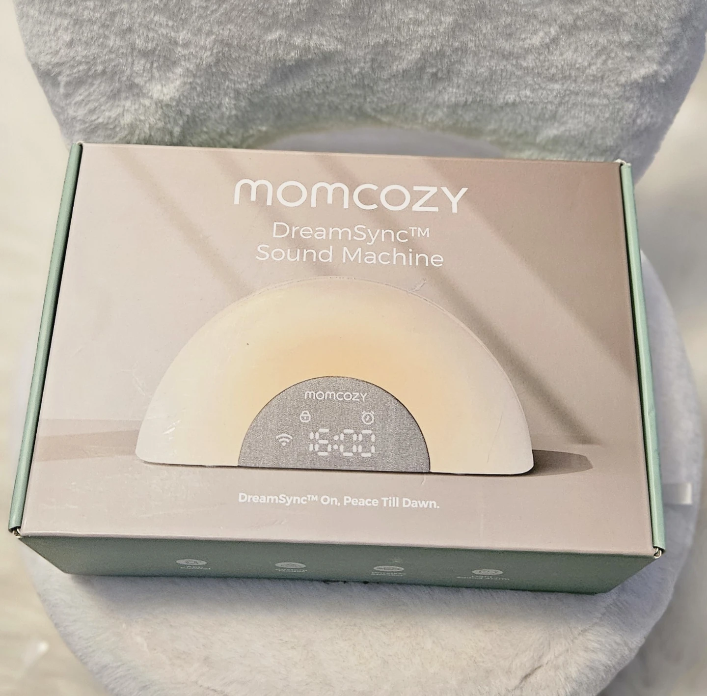 Momcozy DreamSync Sound Machine with Night Light
