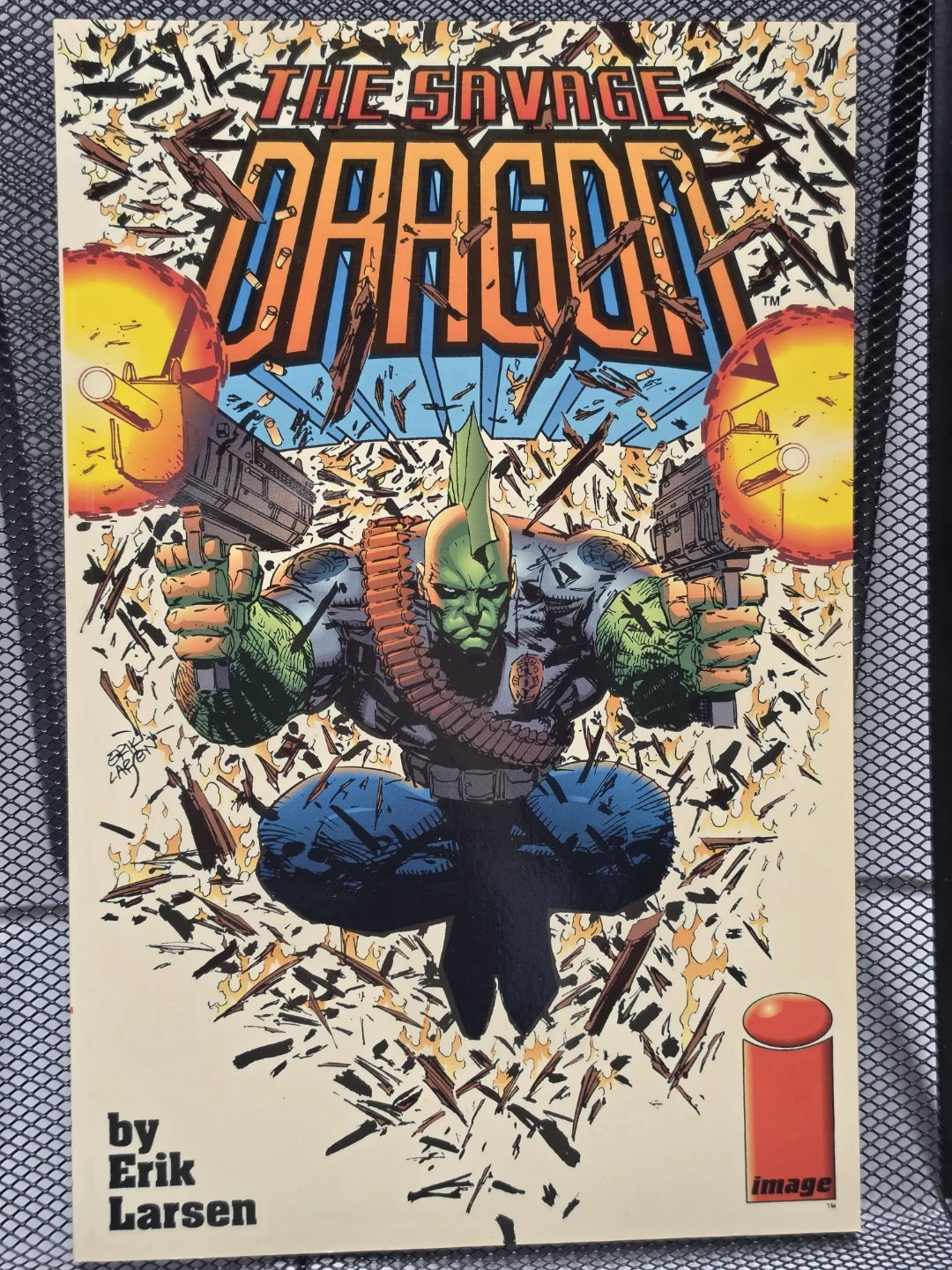 The Savage Dragon Comic Book by Erik Larsen