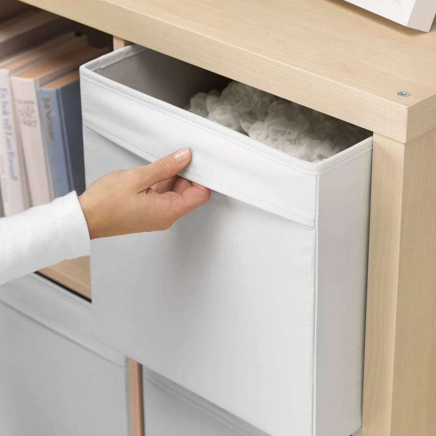 Set of 3 IKEA KALLAX Storage Box White - photo 5