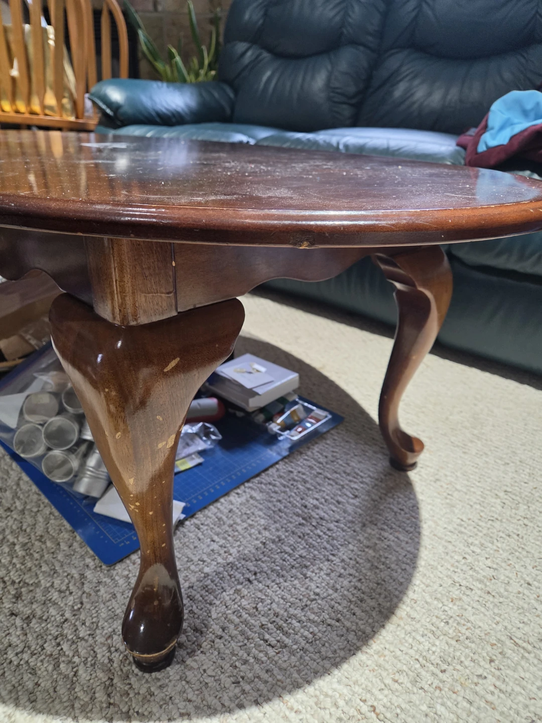 Wood Coffee Table - photo 2