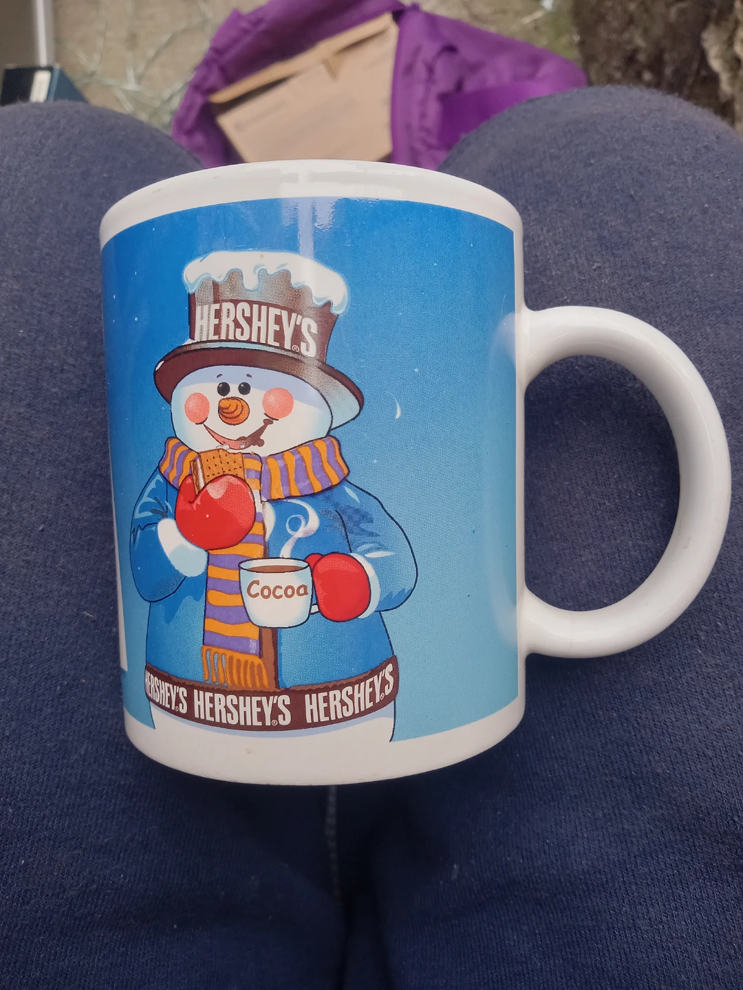 Hershey's Cocoa Snowman Mug