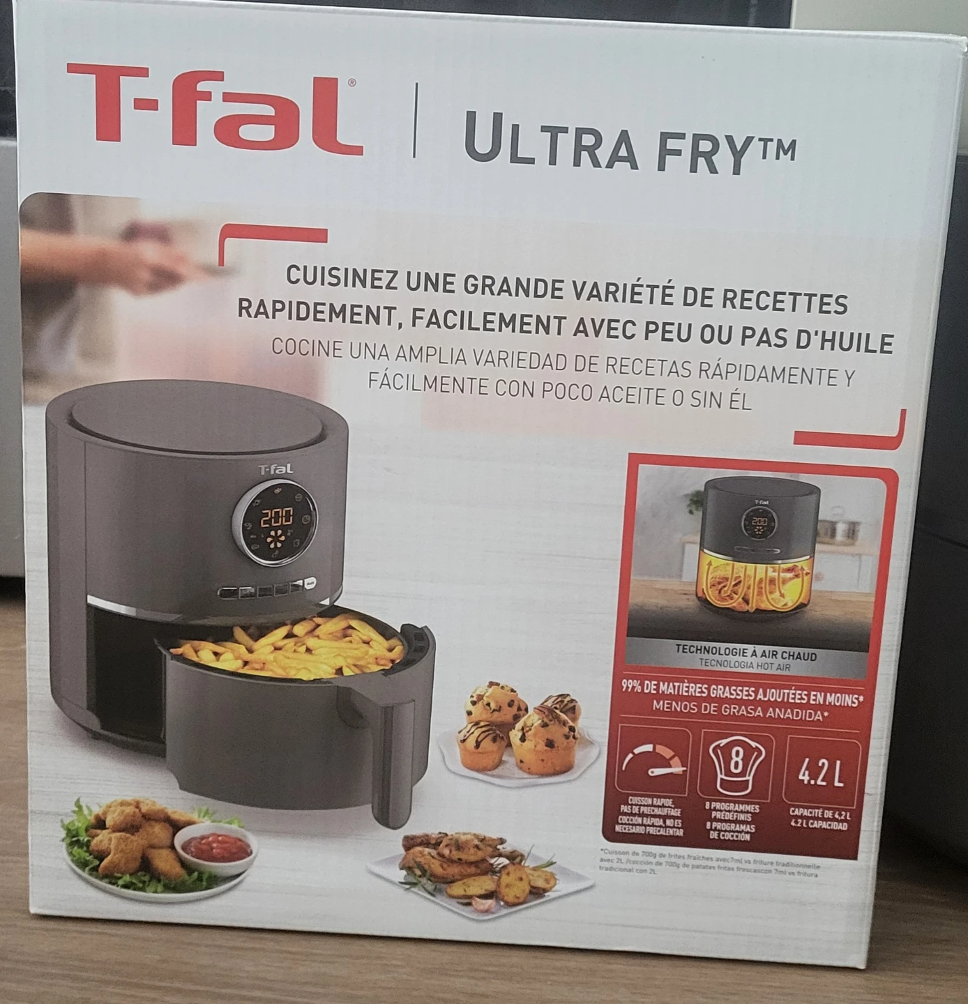 T-fal Ultra Fry Air Fryer - photo 2