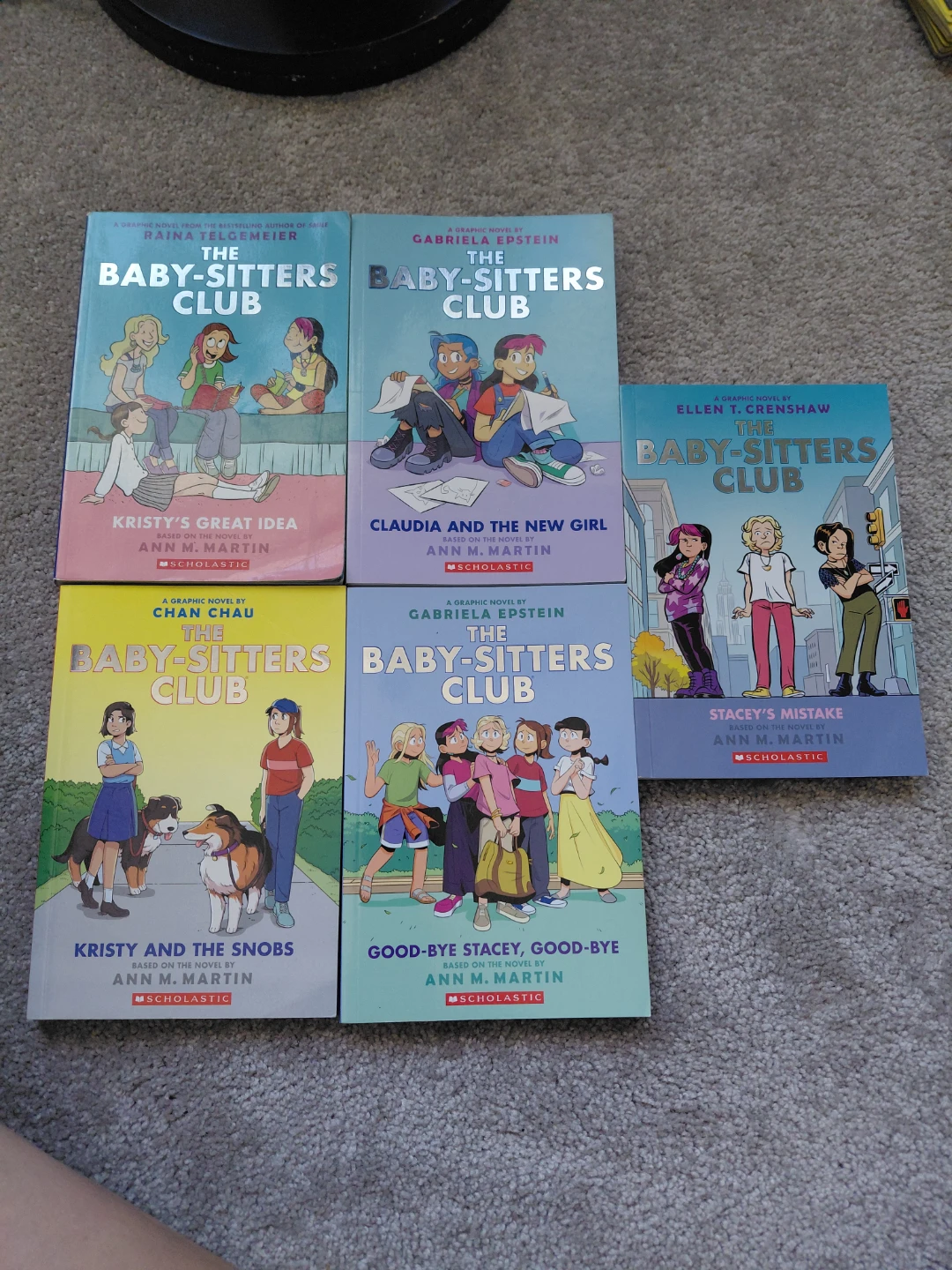 The Baby-Sitters Club Graphic Novels (Set of 5)