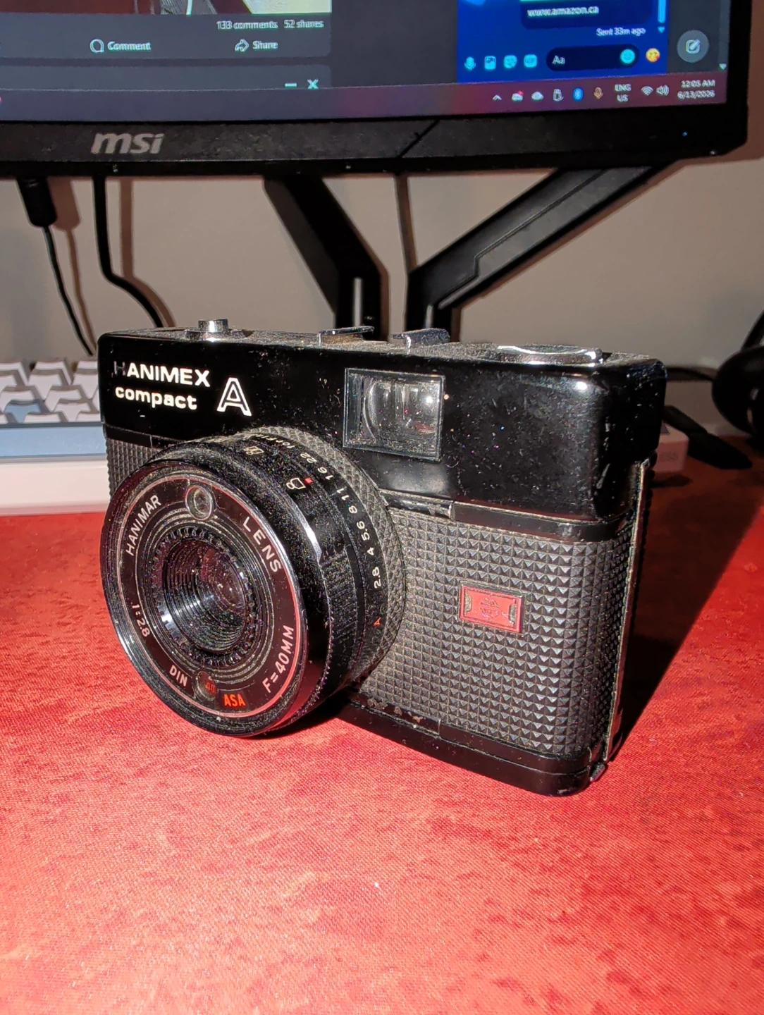Hanimex Compact 35mm Camera - photo 2