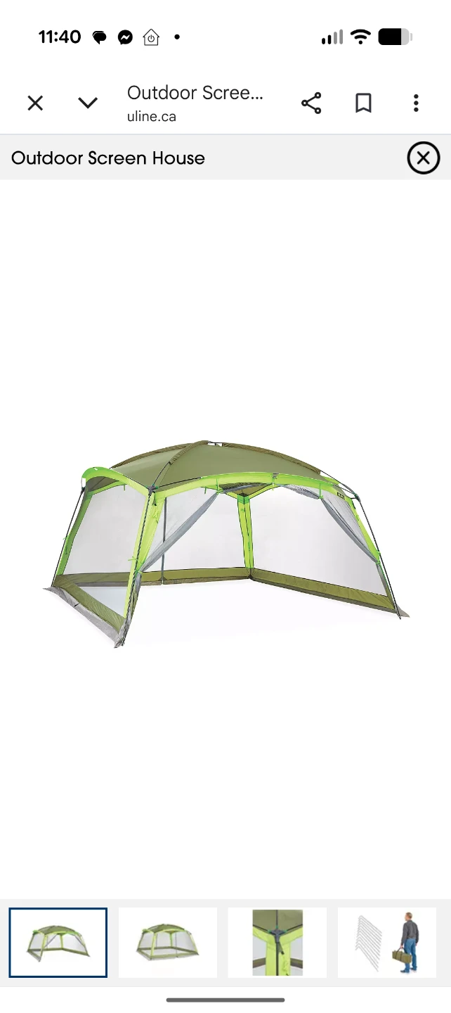 Brand New Outdoor Screen House