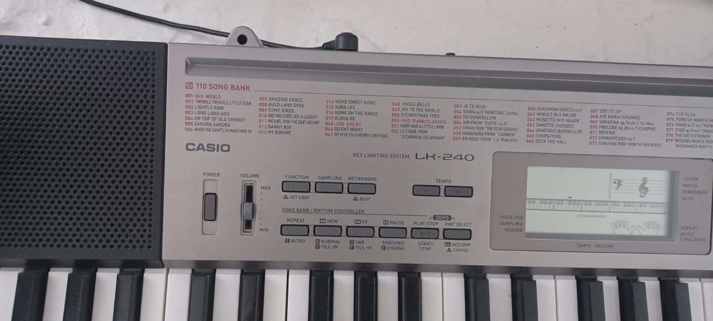 Casio LH-240 Portable Keyboard - photo 2