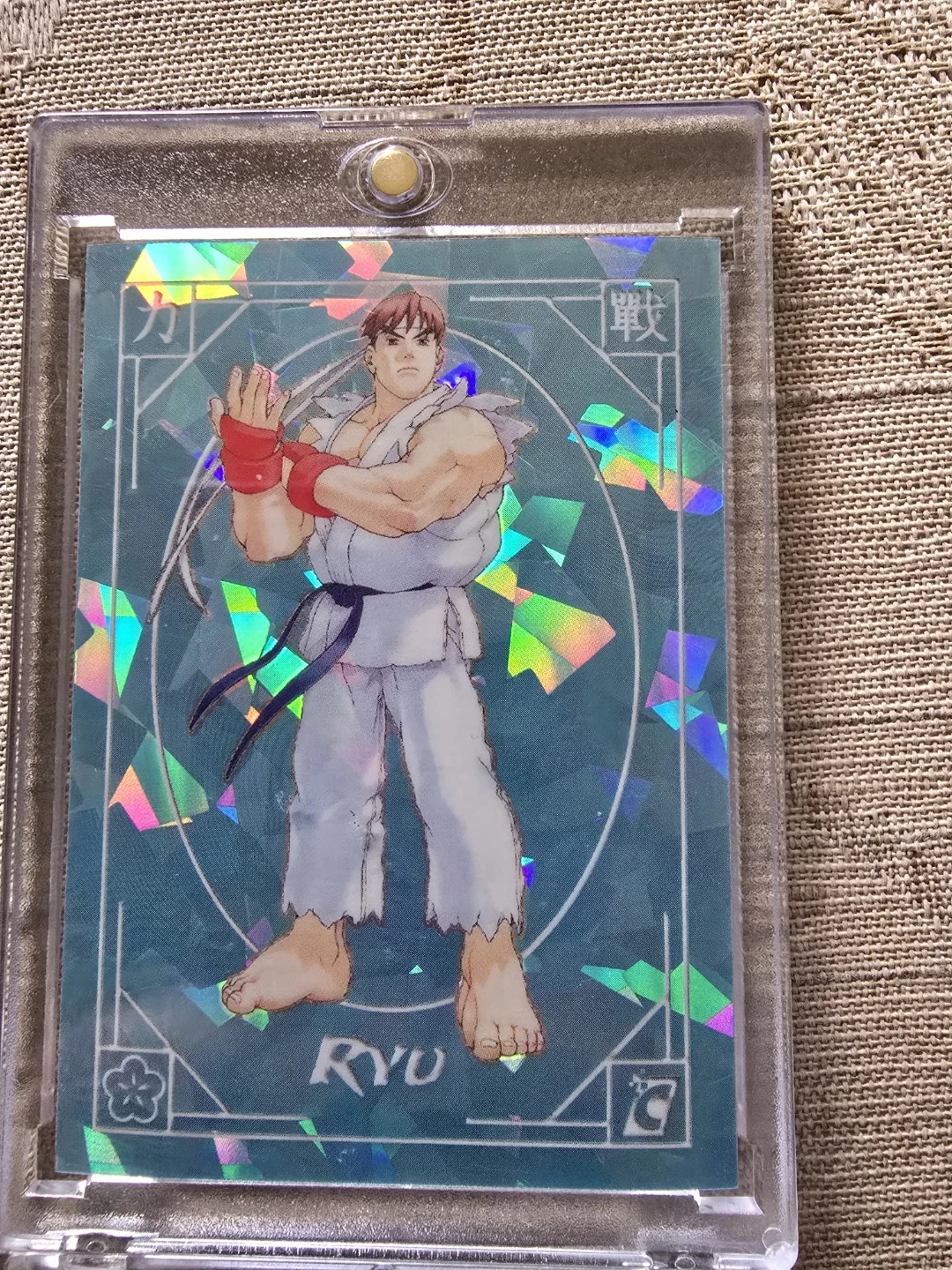 Street Fighter Alpha Warriors Dreams Ryu Trading Card 01/15