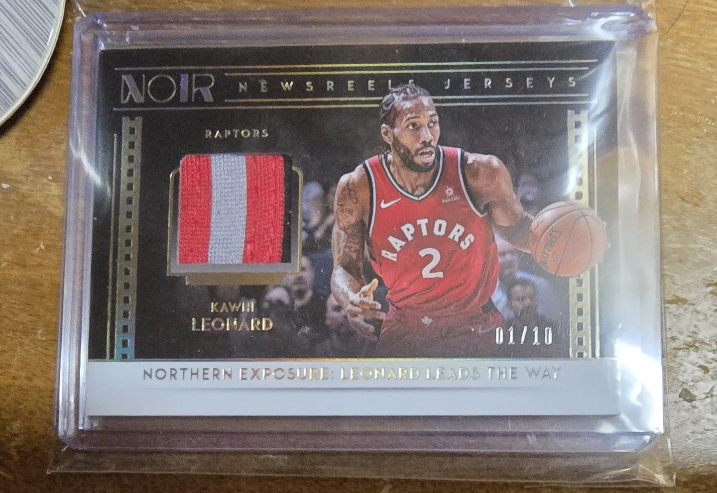 2019 Panini Noir Kawhi Leonard NBA Card #/10